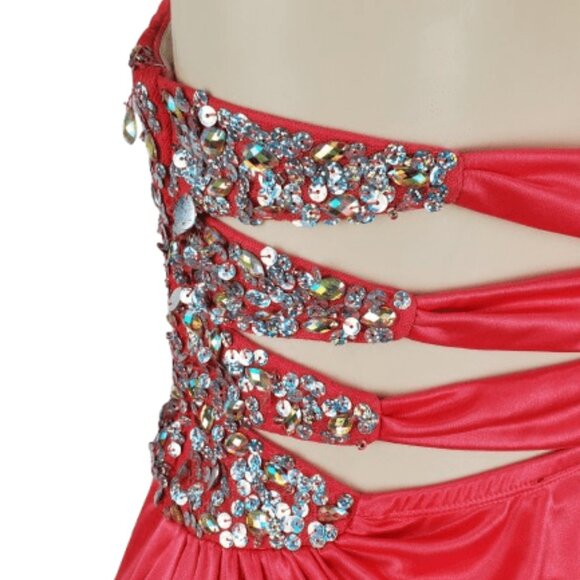 My Michelle women's pink tube gown size 9 - Picture 3 of 6